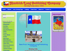 Tablet Screenshot of hendricklongpublishing.com